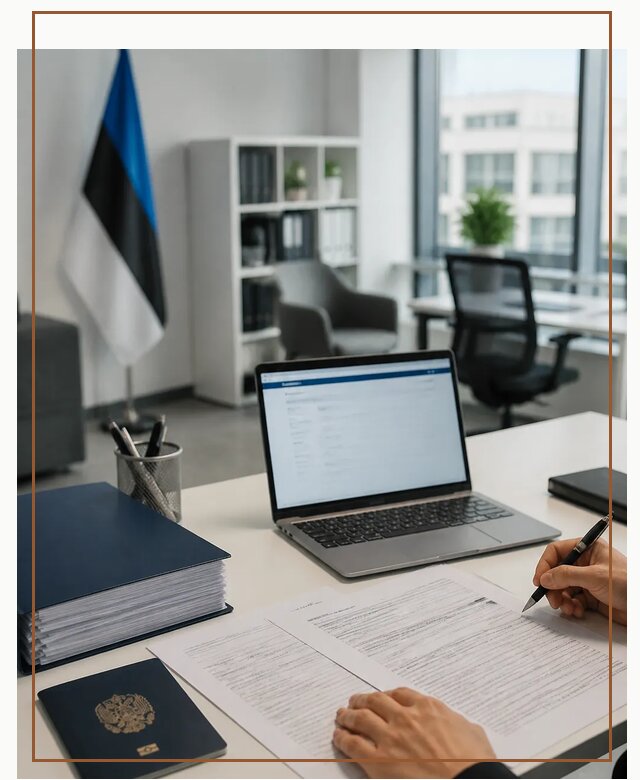 Оформление ВНЖ в Эстонии для переезда и легального проживания в Кашире