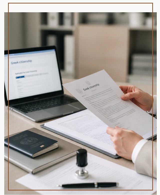 Оформление гражданства Греции с сопровождением в Кашире